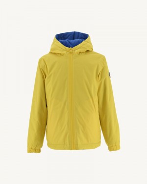 JOTT Rosso Reversible Ultralight Hooded Dječje Donje Jakne Limun Plave | NWA-3793