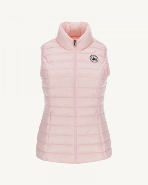 JOTT Seda Sleeveless Ženske Donje Jakne Svijetlo Roze | TGW-5691