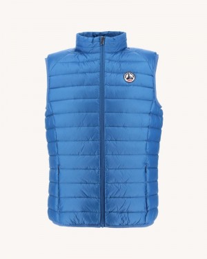 JOTT Tom Lightweight Sleeveless Muške Donje Jakne Plave | EDT-4324