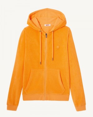 JOTT Zipped Sponge Ženske Jakne Narančaste | LLZ-4565