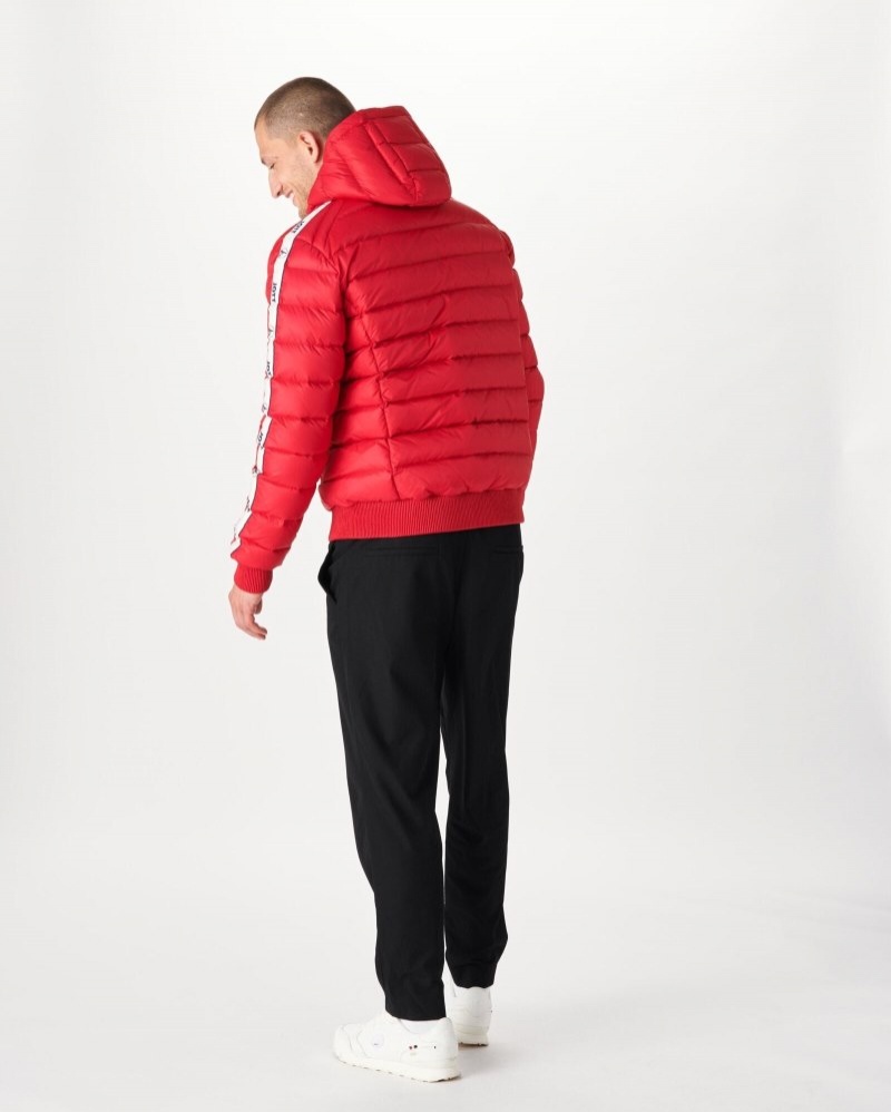 JOTT Ankara Great Cold Hooded Muške Donje Jakne Crvene | SZP-4811