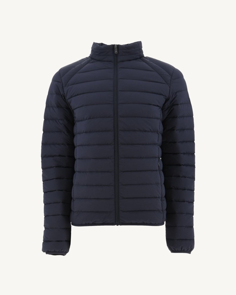 JOTT Aragon Lightweight Stretch Muške Podstavljene Jakne Tamnoplave | UED-6602