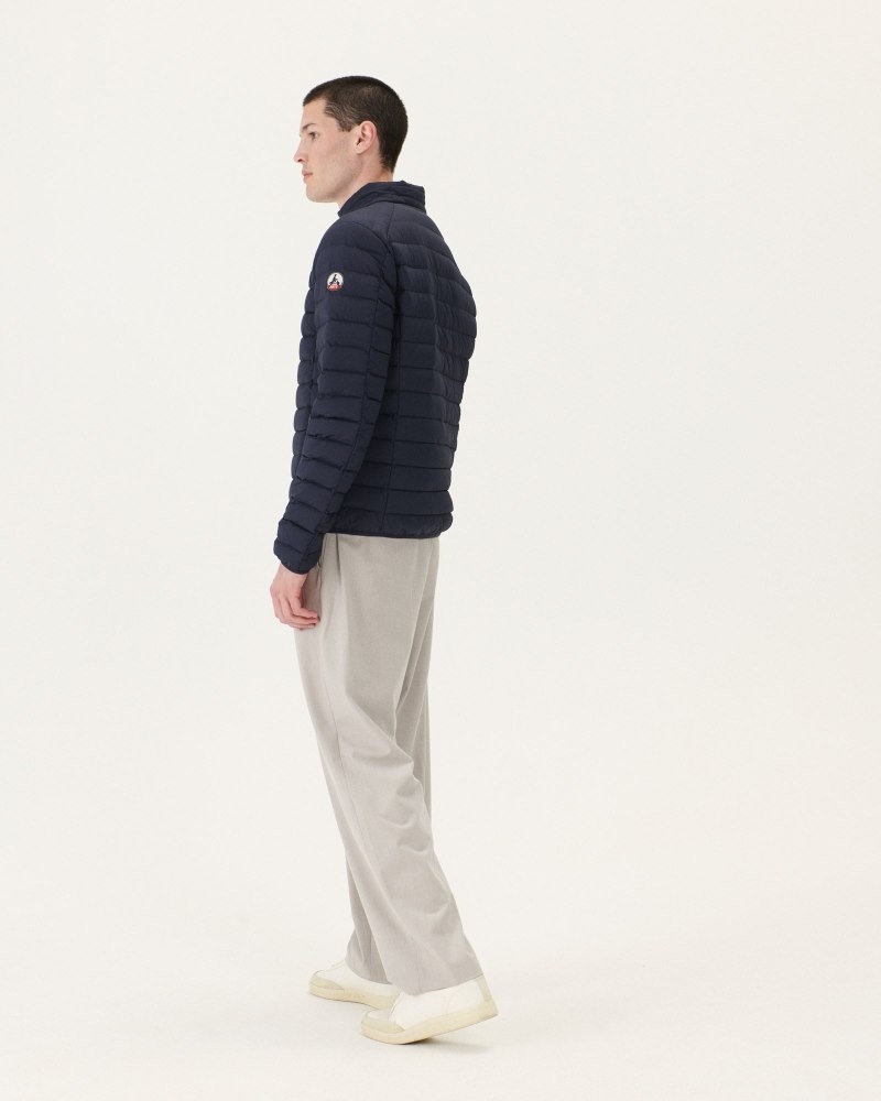 JOTT Aragon Lightweight Stretch Muške Podstavljene Jakne Tamnoplave | UED-6602