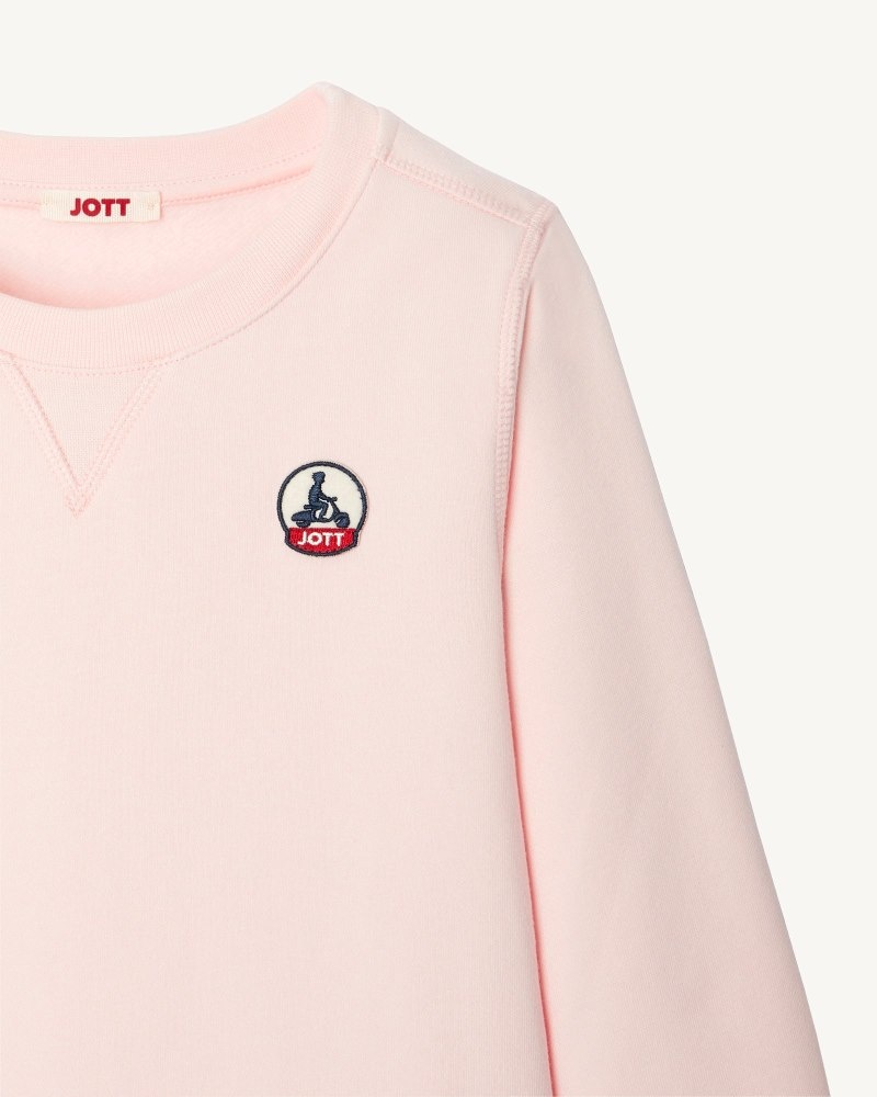 JOTT Barcelos Organic Cotton Dječje Dukserice Svijetlo Roze | LSJ-6384