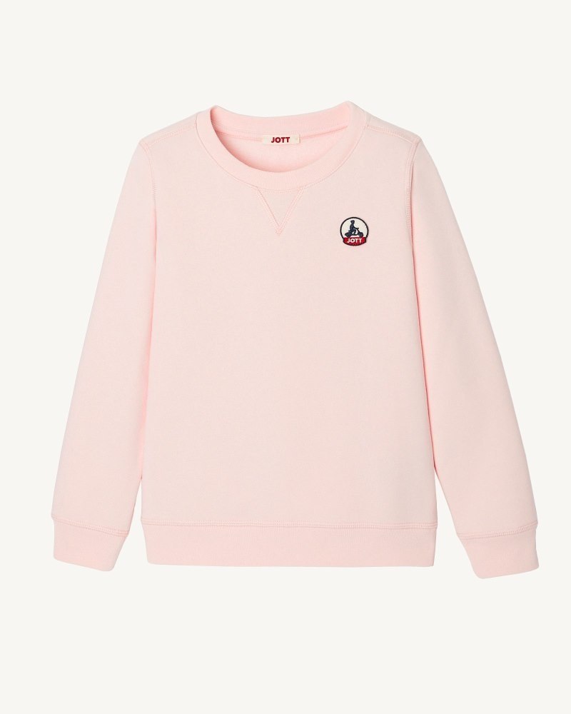 JOTT Barcelos Organic Cotton Dječje Dukserice Svijetlo Roze | LSJ-6384