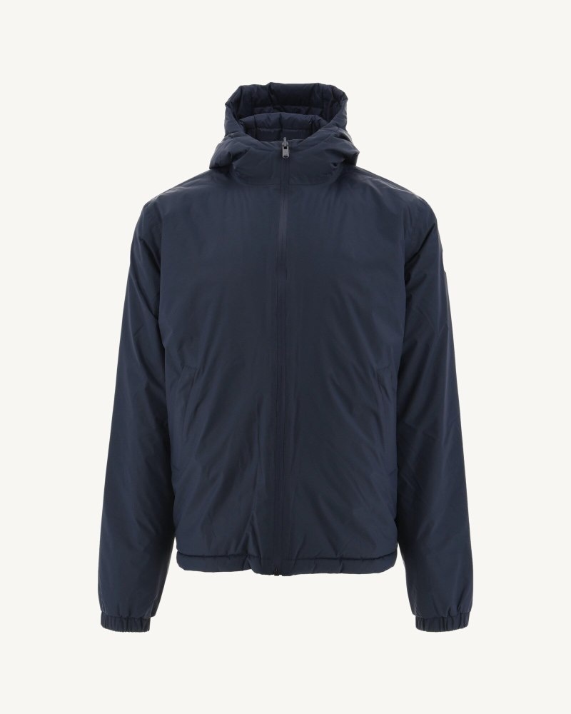 JOTT Bergen Reversible Hooded Muške Donje Jakne Tamnoplave | VDY-9995