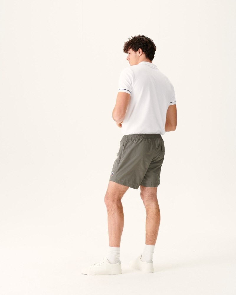 JOTT Biarritz Muške Swim Shorts Maslinasto Zelene | FZS-0860