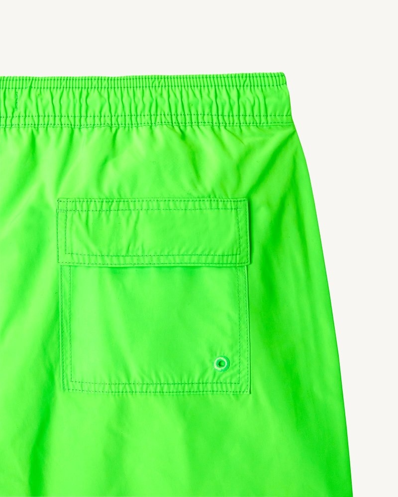 JOTT Biarritz Muške Swim Shorts Zelene Bijele | BTD-5960
