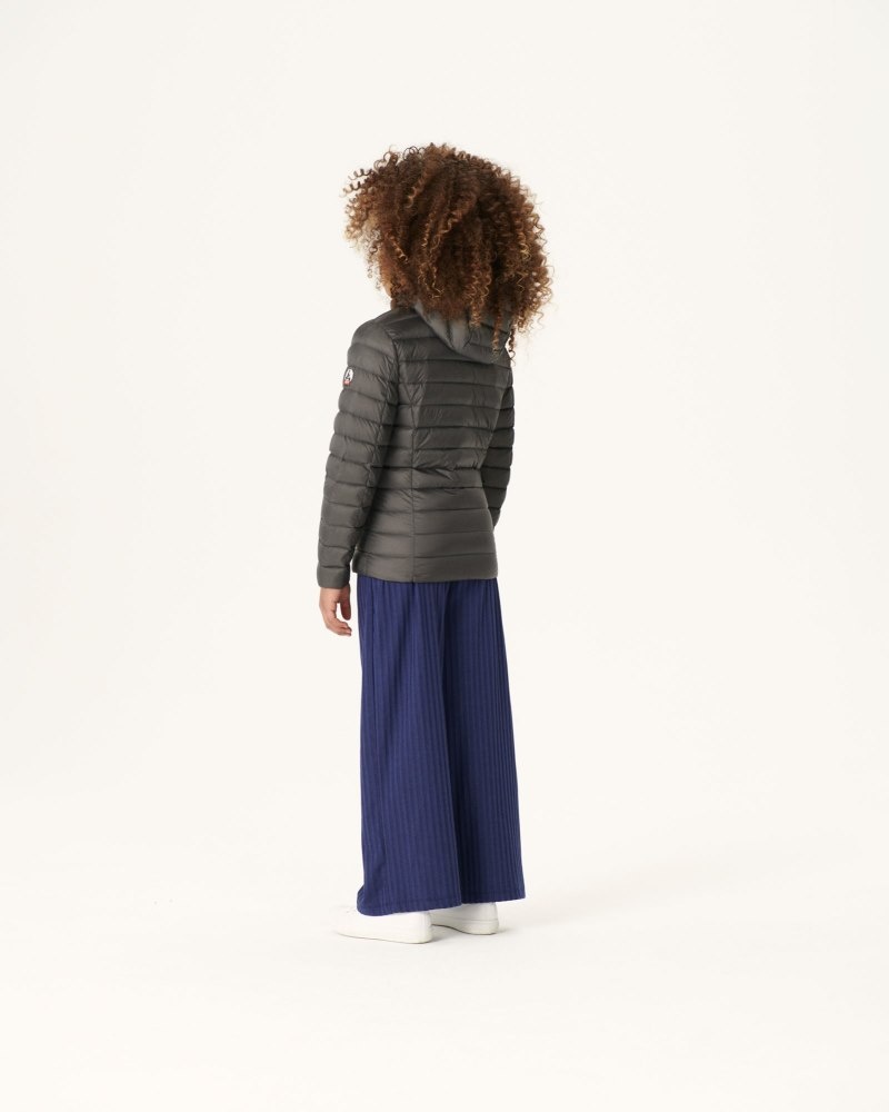JOTT Carla Lightweight Hooded Dječje Donje Jakne Tamno Sive | LOO-3195