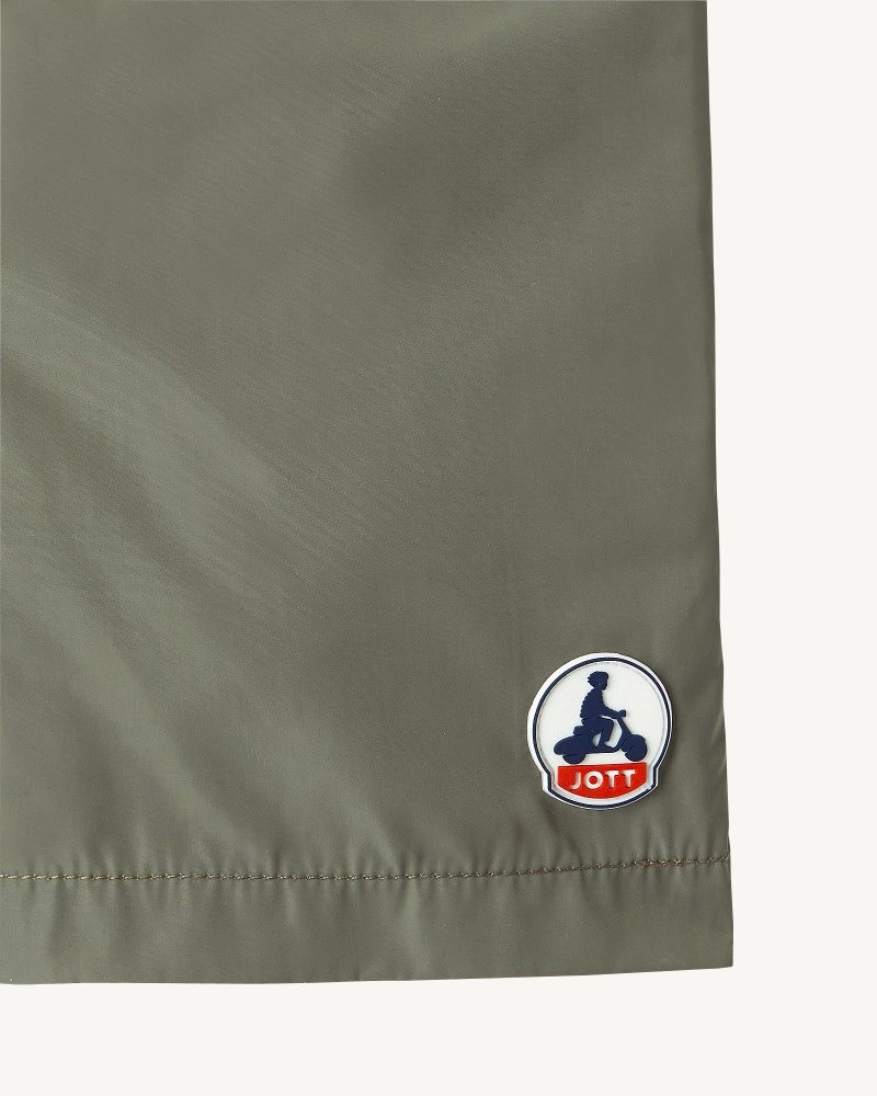 JOTT Cassis Army Dječje Swim Shorts Plave Bijele | EAJ-9986