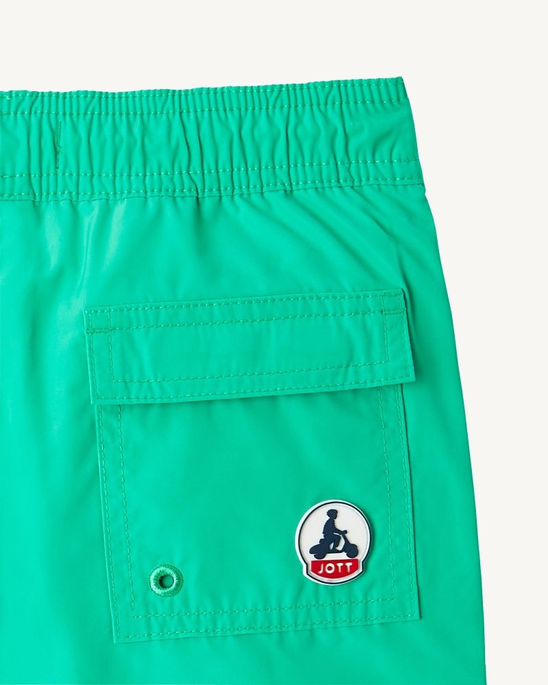 JOTT Cassis Dječje Swim Shorts Zelene Bijele | MJJ-4840