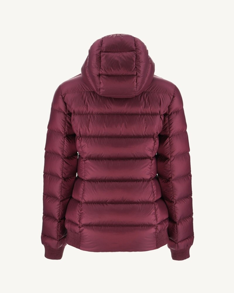 JOTT Celine Eggplant Hooded Ženske Pufer Jakne Ljubičaste | EBR-1304