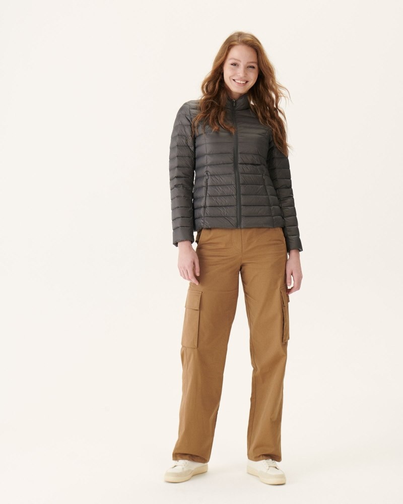 JOTT Cha Lightweight Ženske Donje Jakne Tamno Sive | IGB-4249