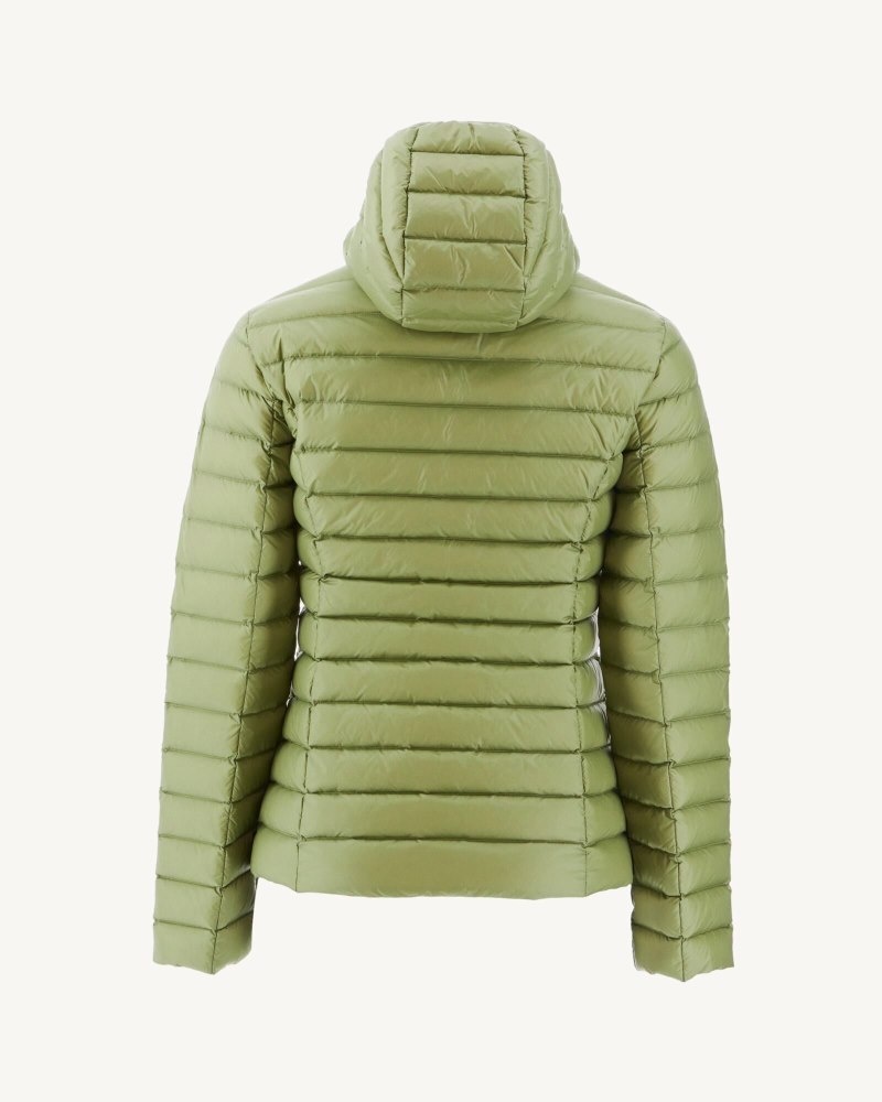 JOTT Cloe Lightweight Hooded Ženske Donje Jakne Svijetlo Kaki Boja | JXY-3087