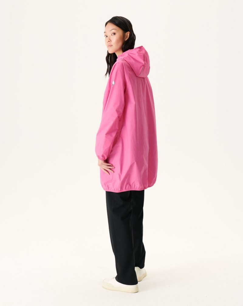 JOTT Copenhagen Long Hooded Ženske Jakne Roze | ONG-3118