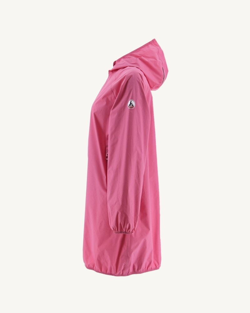 JOTT Copenhagen Long Hooded Ženske Jakne Roze | ONG-3118