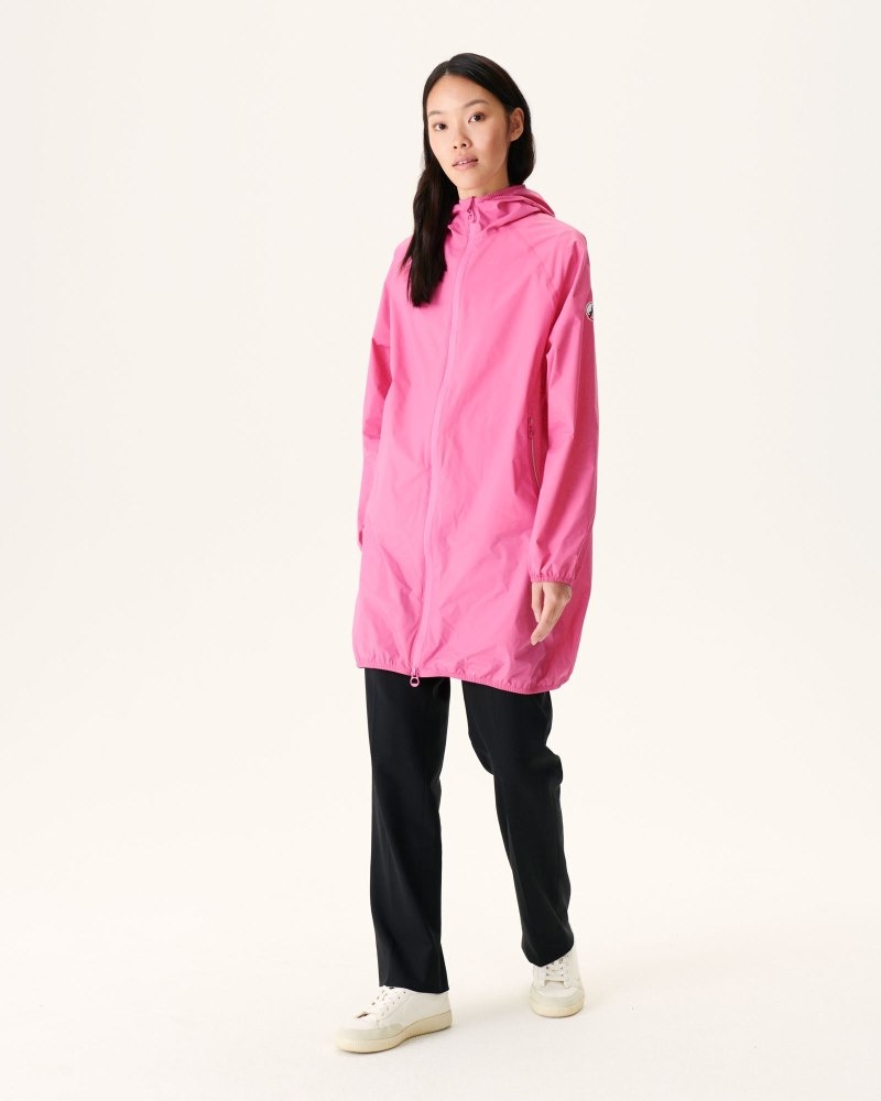 JOTT Copenhagen Long Hooded Ženske Jakne Roze | ONG-3118
