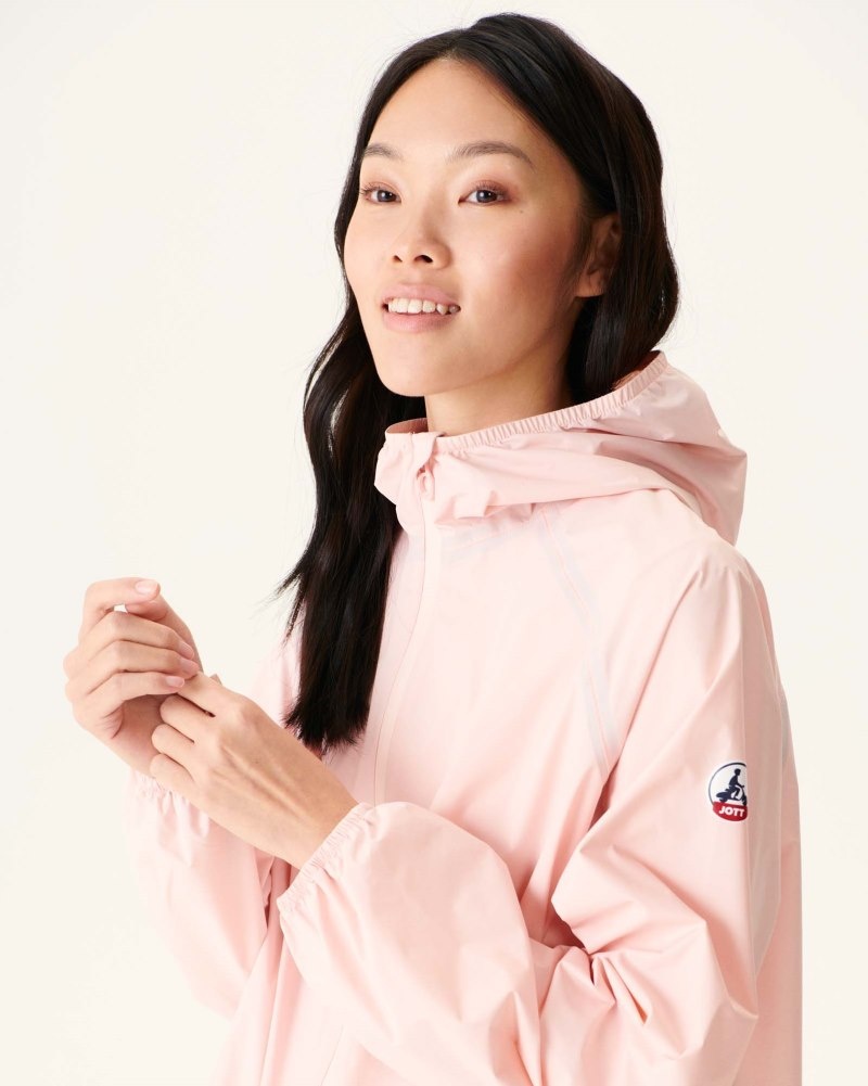 JOTT Copenhagen Long Hooded Ženske Jakne Svijetlo Roze | WIN-3753