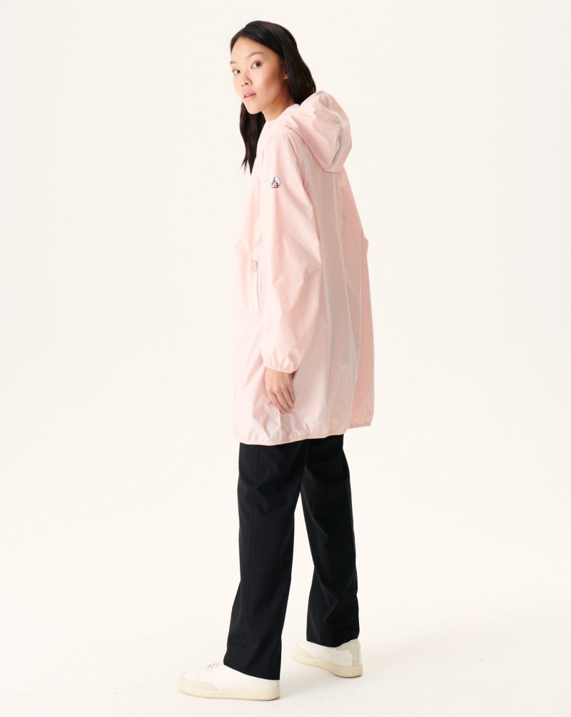 JOTT Copenhagen Long Hooded Ženske Jakne Svijetlo Roze | WIN-3753