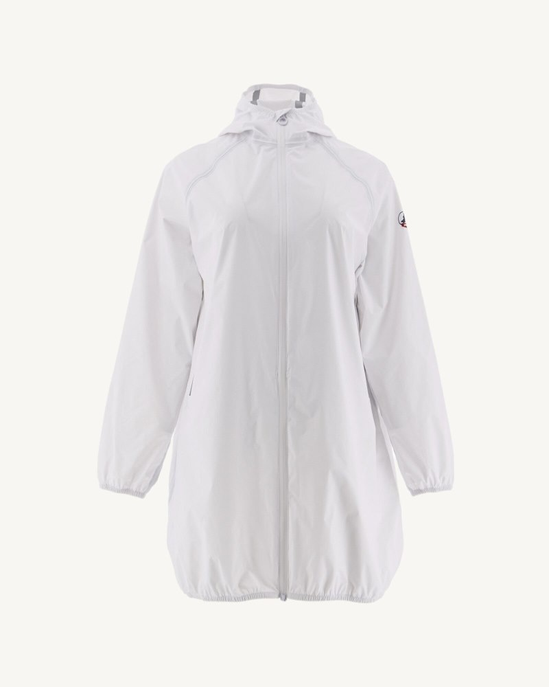 JOTT Copenhagen Long Hooded Ženske Jakne Bijele | QRM-6841