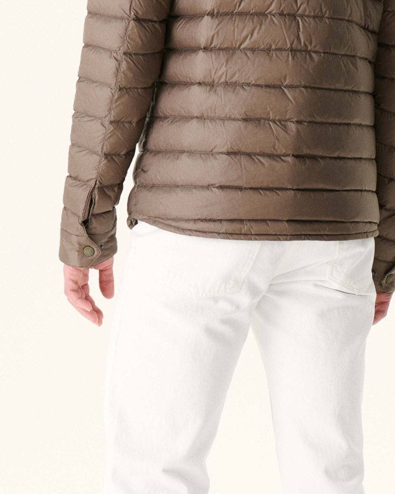 JOTT Cris Light Shirt Collar Muške Donje Jakne Sive Smeđe | BKS-2835