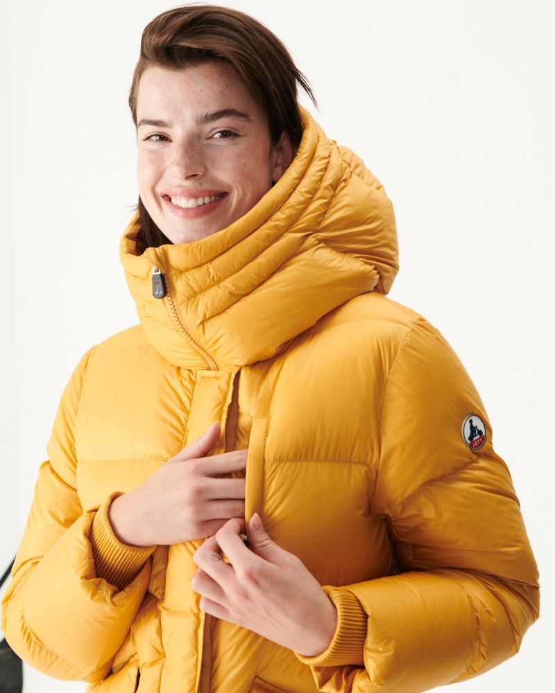 JOTT Delhi Hooded Ženske Donje Jakne Boje Senfa | WXP-7918