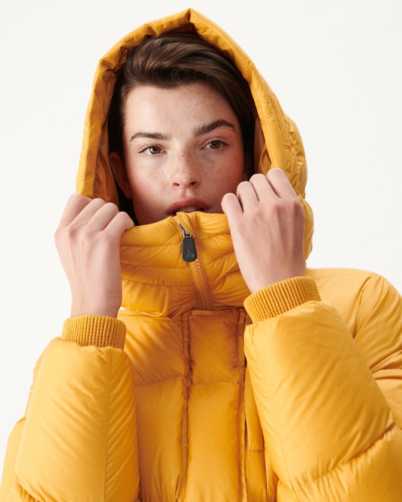 JOTT Delhi Hooded Ženske Donje Jakne Boje Senfa | WXP-7918