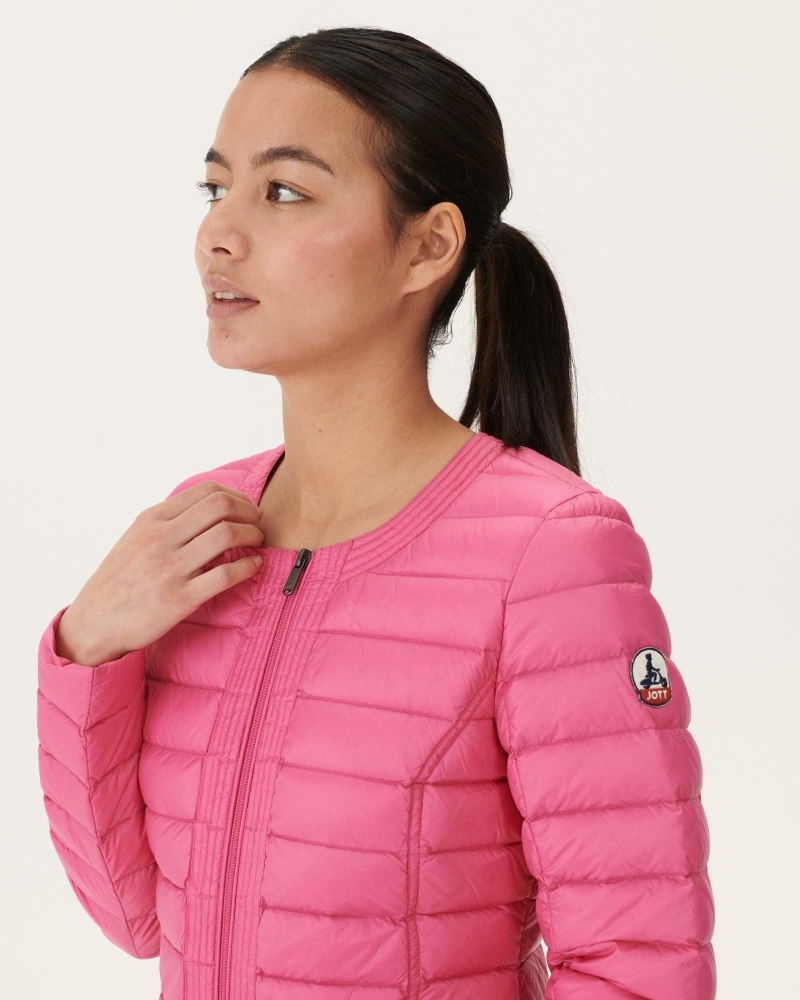 JOTT Douda Light Ženske Donje Jakne Roze | YWF-6952