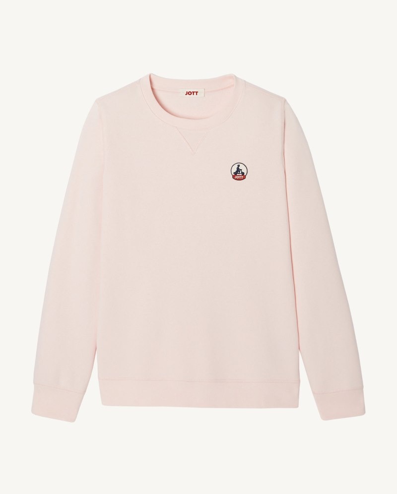 JOTT Elvas Organic Cotton Ženske Dukserice Svijetlo Roze | GCU-5855