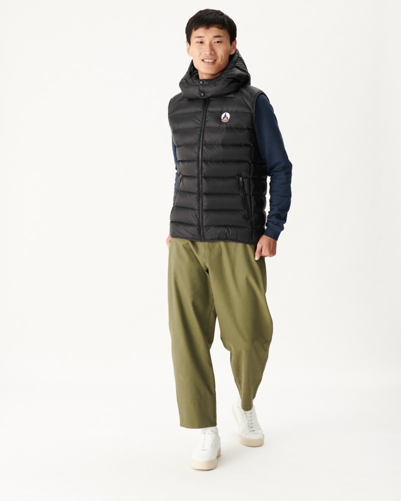 JOTT Grand Cold Sleeveless Muške Donje Jakne Crne | CTU-8056