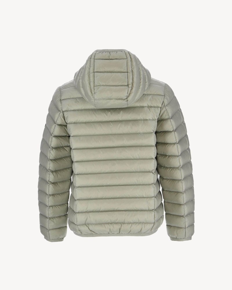 JOTT Hugo Lightweight Hooded Dječje Donje Jakne Sive Zelene | ADE-5477