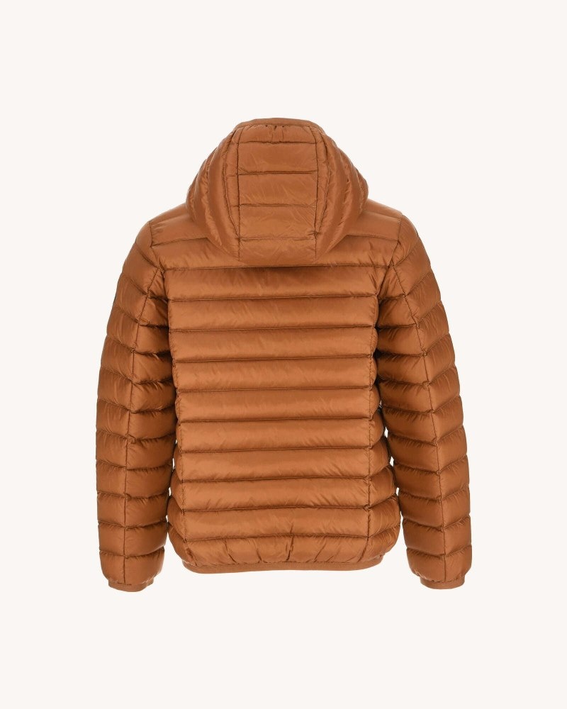 JOTT Hugo Lightweight Hooded Dječje Donje Jakne Smeđe | ELM-9774