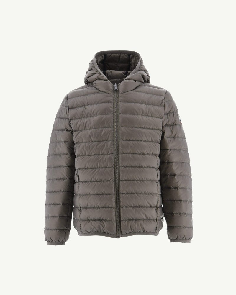 JOTT Hugo Lightweight Hooded Dječje Donje Jakne Sive Smeđe | CIB-2981