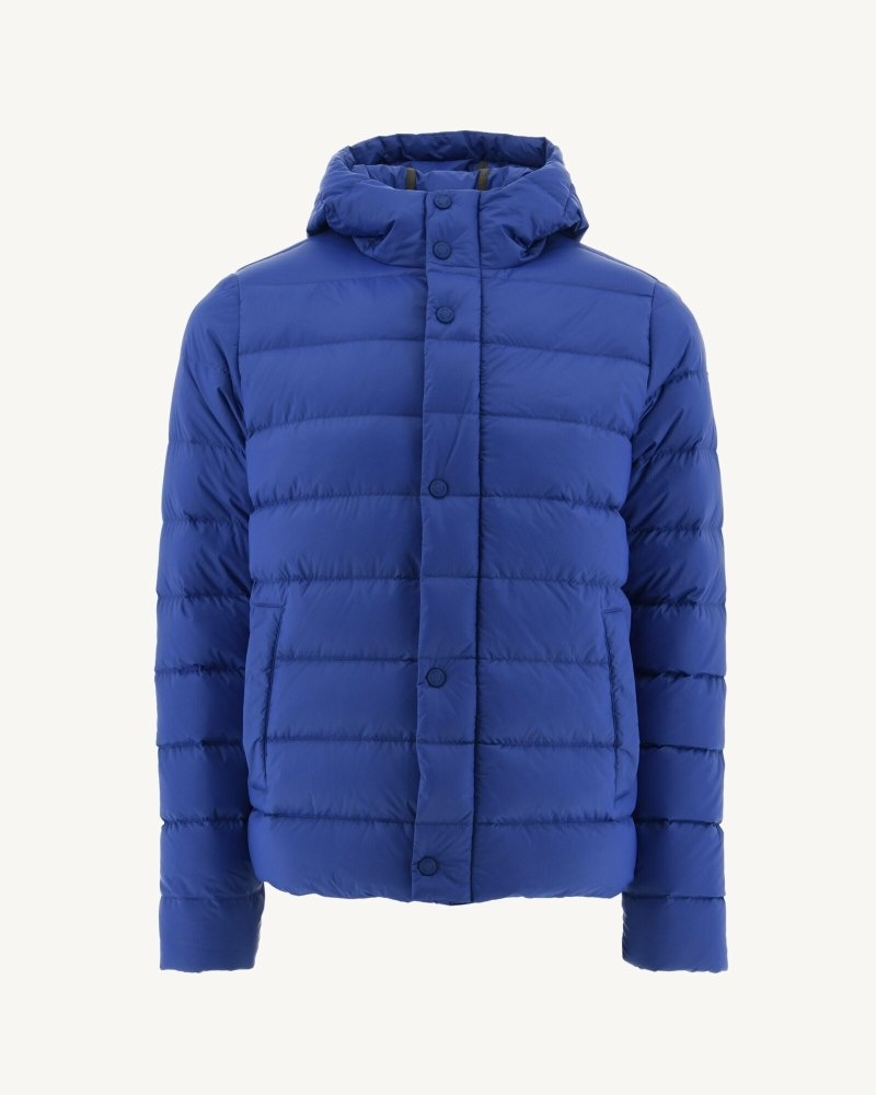 JOTT Jorge Hooded Muške Pufer Jakne Tamno Plave | CON-9623