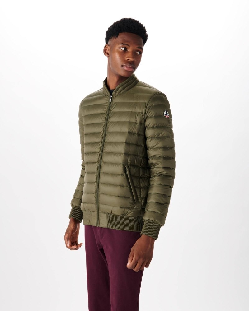 JOTT Lightweight Jordan Muške Donje Jakne Maslinasto Zelene | SGI-5991