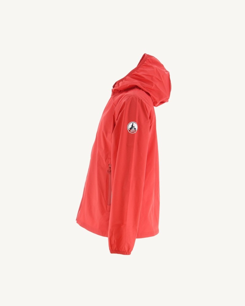 JOTT Madeira Hooded Waterproof Dječje Jakne Crvene | YPA-7207