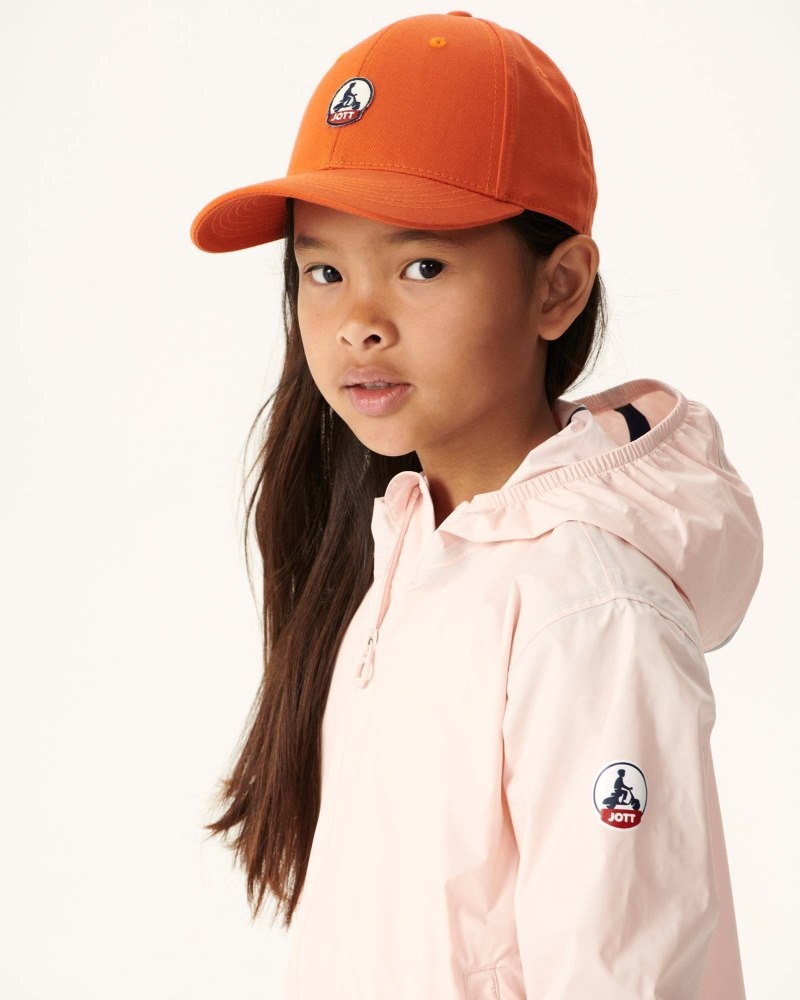 JOTT Madeira Hooded Waterproof Dječje Jakne Svijetlo Roze | SIM-4754