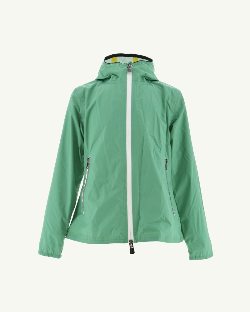 JOTT Madeira Hooded Waterproof Dječje Jakne Zelene | JQB-1563