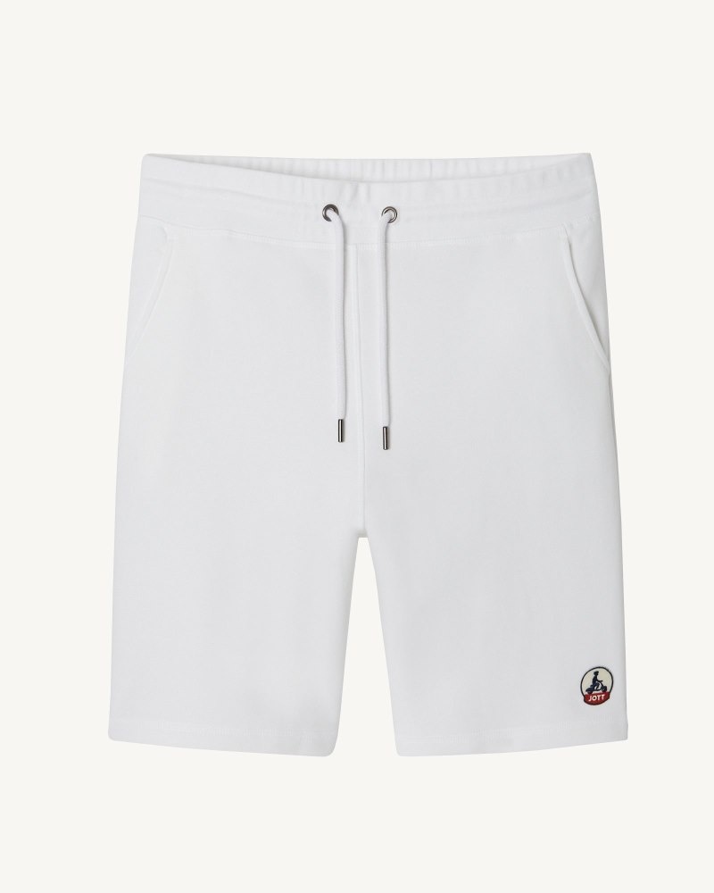 JOTT Medellin Organic Cotton Muške Kratke Hlače Bijele | PCO-4448