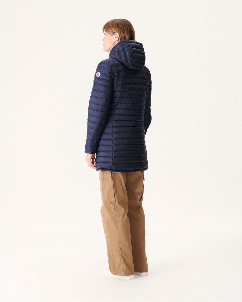 JOTT Moscow Reversible Ženske Donje Jakne Bijele Tamnoplave | MXY-5689