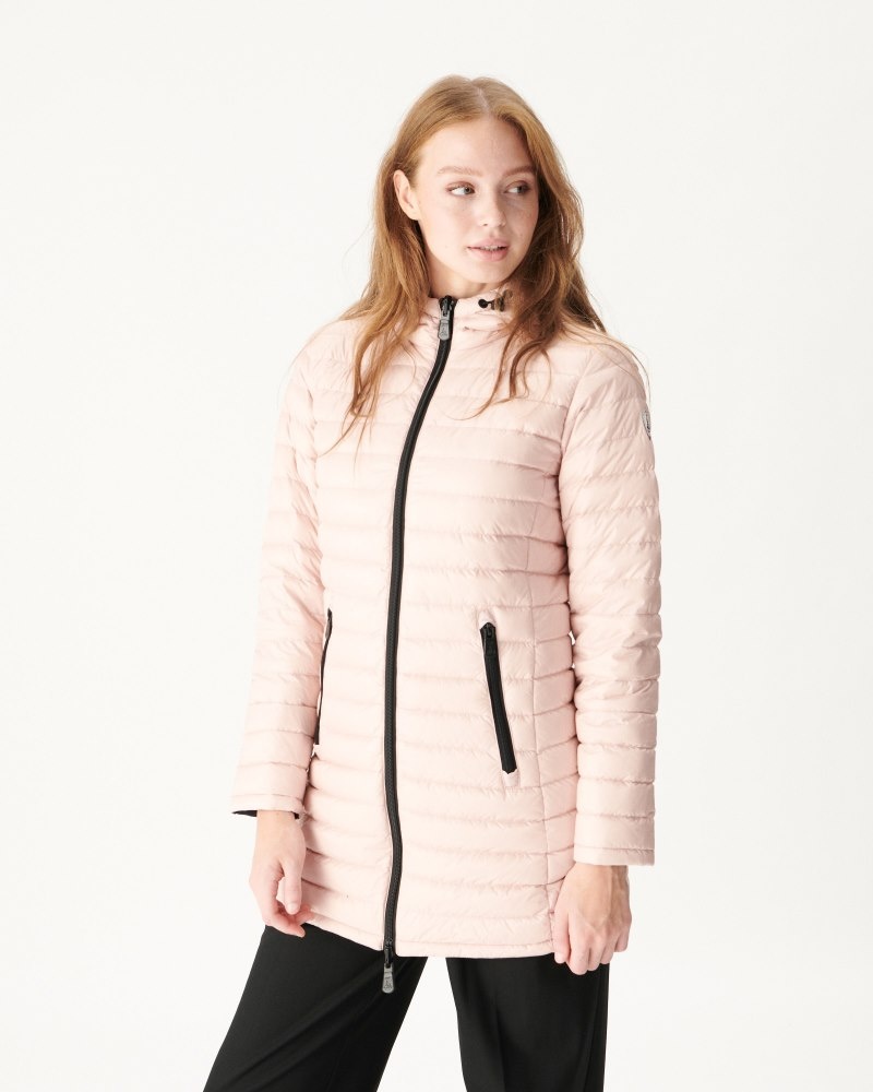 JOTT Moscow Reversible Ženske Donje Jakne Crne Svijetlo Roze | GHV-2338