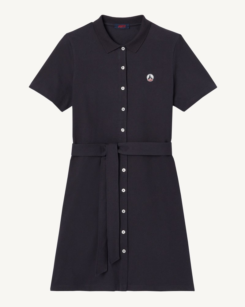 JOTT Navy Valencia Polo Ženske Haljine Svijetlo Roze | PNU-2970