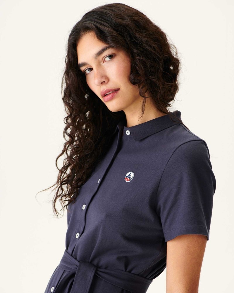 JOTT Navy Valencia Polo Ženske Haljine Svijetlo Roze | PNU-2970