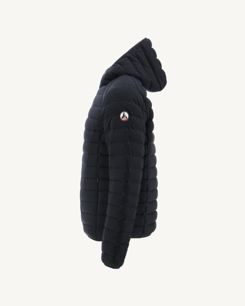 JOTT Nico Hooded Jersey Muške Pufer Jakne Tamnoplave | UHN-4521