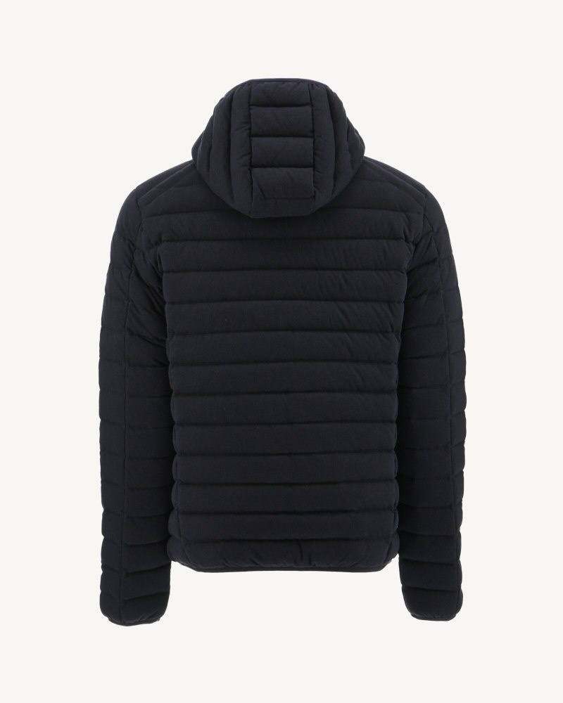 JOTT Nico Hooded Jersey Muške Pufer Jakne Tamnoplave | UHN-4521