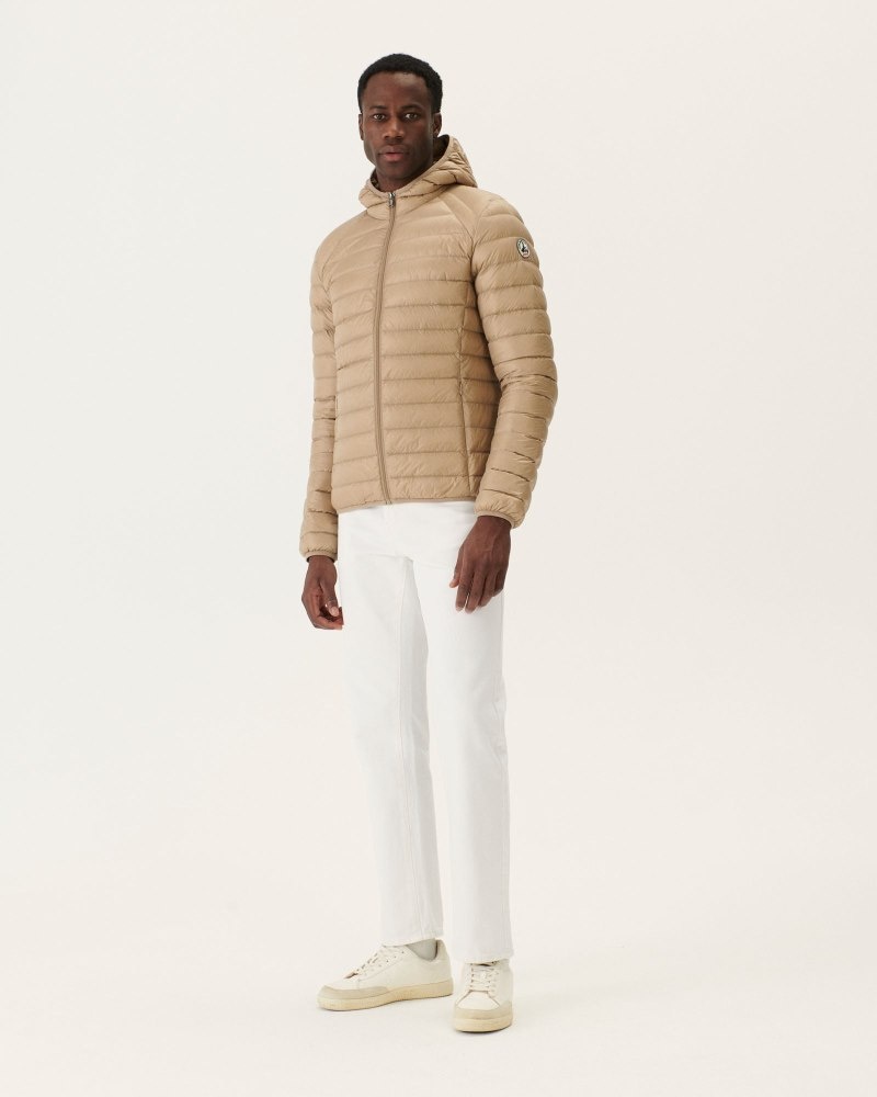 JOTT Nico Light Hooded Muške Donje Jakne Bež | AEF-2290