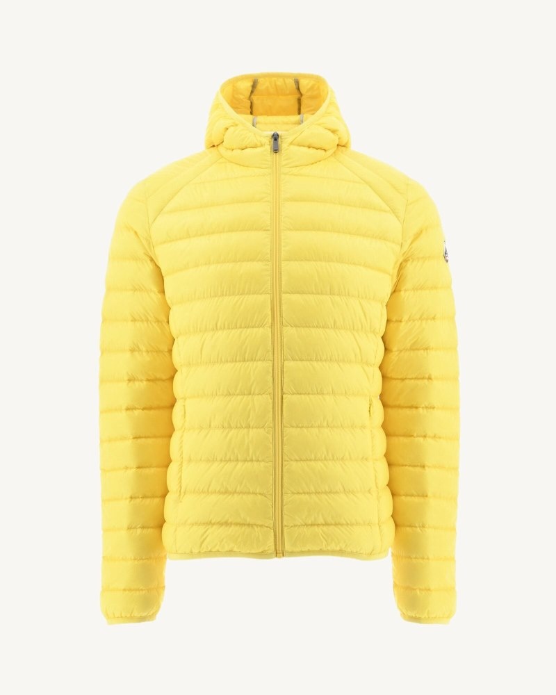 JOTT Nico Lightweight Hooded Muške Donje Jakne Svijetlo Žute | NDM-7103
