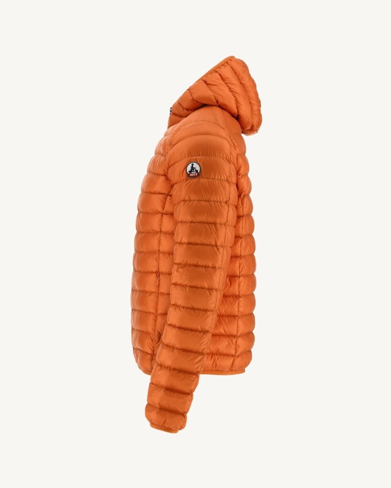 JOTT Nico Lightweight Hooded Muške Donje Jakne Narančaste | VKH-4689