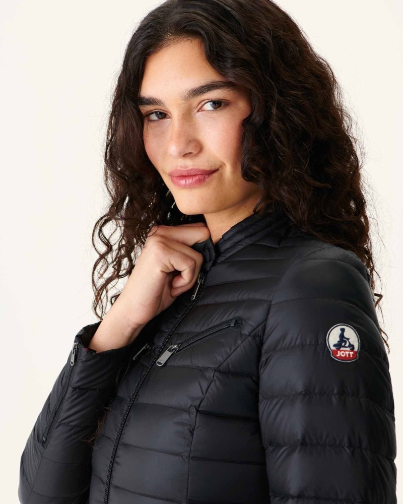 JOTT Nina Light Ženske Donje Jakne Crne | EUA-7096