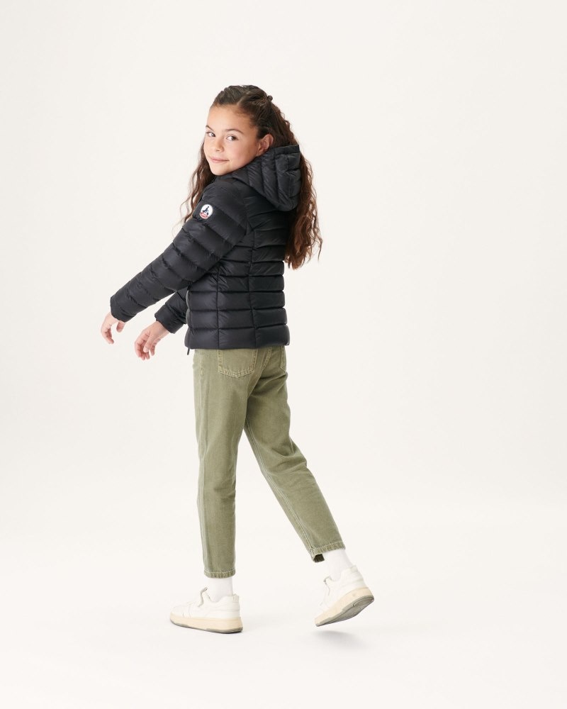 JOTT Opal Grand Cold Hooded Dječje Donje Jakne Crne | CVW-4859